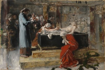 A Ascensão da Filha de Jairi de Albert von Keller