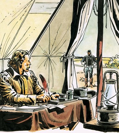 General George Custer de Alberto Giolitti
