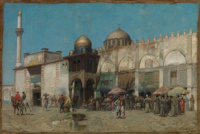 Uma mesquita. 1886 de Alberto Pasini