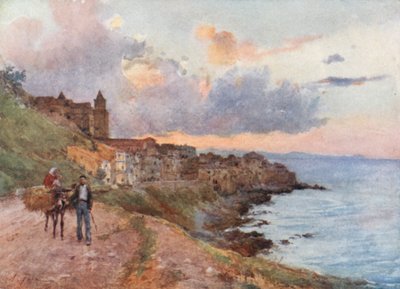Cefalu: pôr do sol de Alberto Pisa