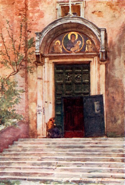 Entrada para Ara Coeli do Fórum de Alberto Pisa