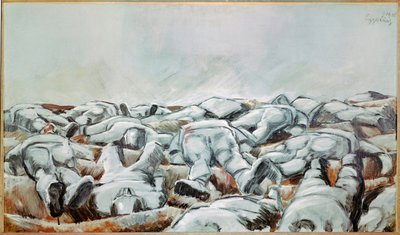 Missa Solemnis (óleo sobre tela) de Albin Egger-Lienz