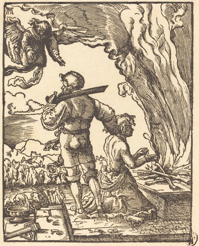 Sacrifício de Abraão de Albrecht Altdorfer