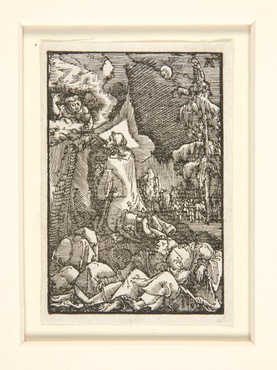 Agonia no Jardim, da série A Queda e a Redenção do Homem de Albrecht Altdorfer