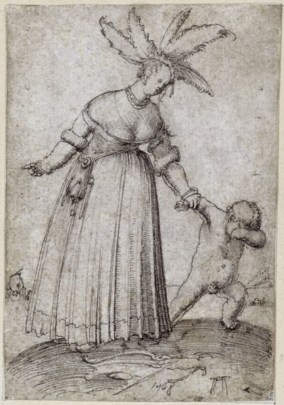 Altdorfer, Albrecht - Vénus e Cupido de Albrecht Altdorfer