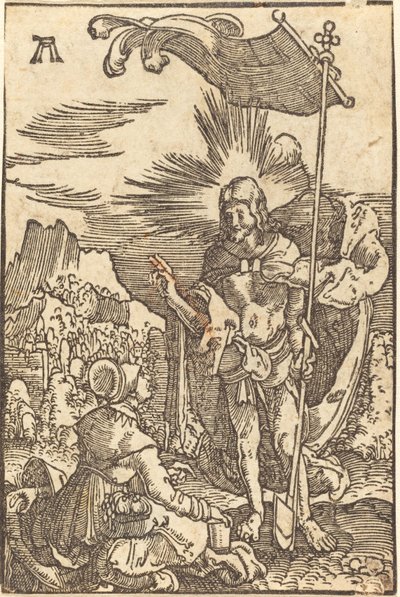 Cristo Aparecendo a Santa Madalena de Albrecht Altdorfer