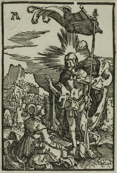 Cristo aparece a Madalena, de A queda e a redenção do homem de Albrecht Altdorfer
