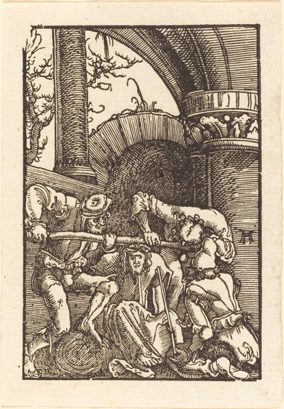 Cristo coroado de espinhos de Albrecht Altdorfer