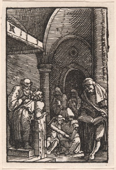 Cristo Disputando com os Médicos de Albrecht Altdorfer
