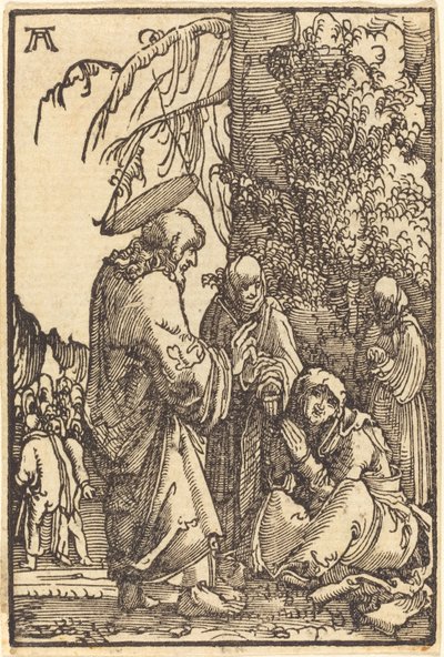 Cristo se despedindo de Maria de Albrecht Altdorfer