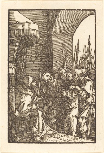 Cristo diante de Caifás de Albrecht Altdorfer