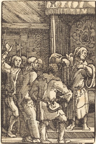 Cristo antes de Caifás de Albrecht Altdorfer