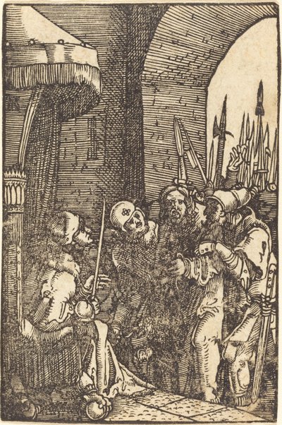 Cristo antes de Herodes de Albrecht Altdorfer