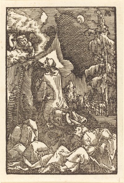 Cristo no Monte das Oliveiras de Albrecht Altdorfer