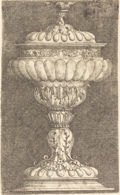 Cálice Coberto com Bola Alada de Albrecht Altdorfer