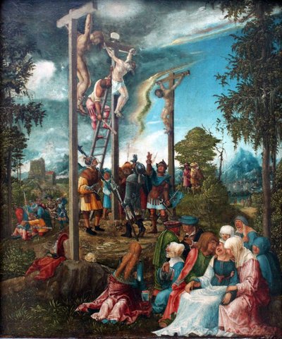 Crucificação de Jesus de Albrecht Altdorfer