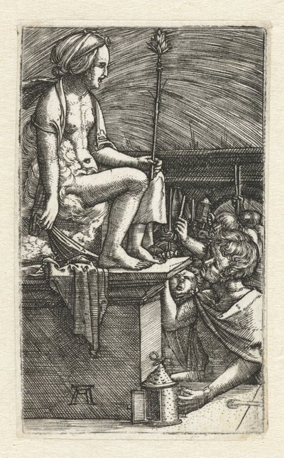A vingança do feiticeiro Virgilius de Albrecht Altdorfer