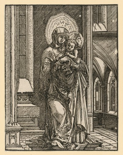 A «bela Maria de Ratisbona» na igreja de Albrecht Altdorfer