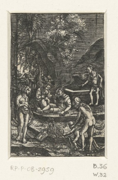 Sonho de Paris Julgamento de Paris de Albrecht Altdorfer