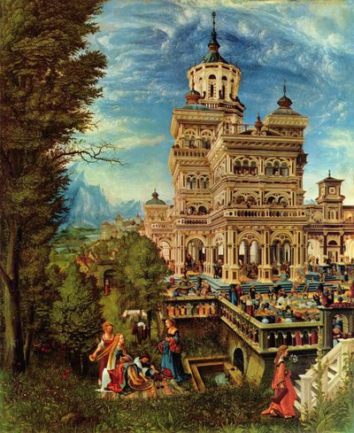 Alemão: Susanna im Bade Susanna e os Anciãos de Albrecht Altdorfer