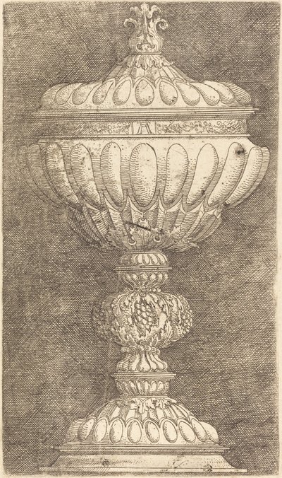 Cálice com romã no botão de Albrecht Altdorfer