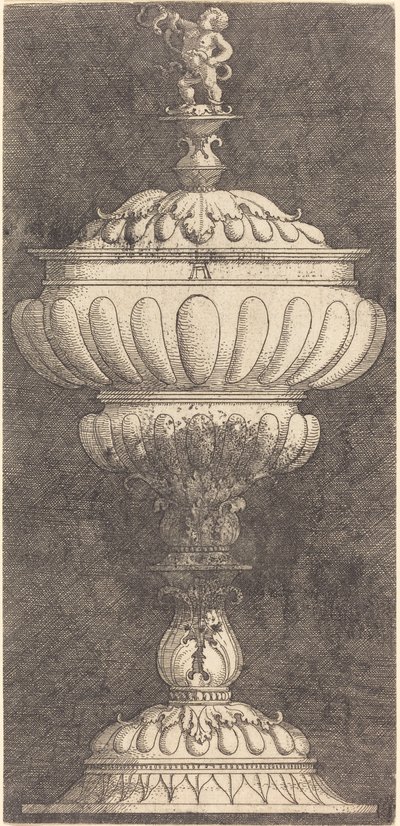 Cálice com o Hércules Infantil em cima de Albrecht Altdorfer
