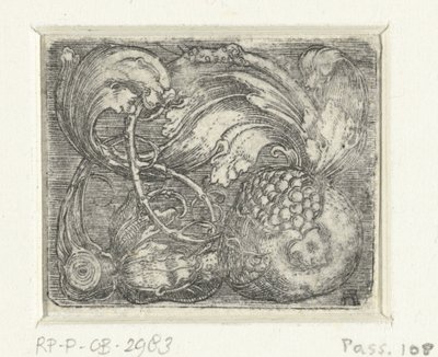 Romã e videiras de folhas de Albrecht Altdorfer