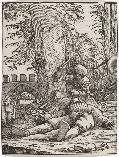 Jael mata Sisera, c. 1523. de Albrecht Altdorfer