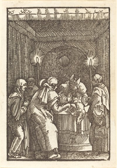 A oferta de Joachim recusada de Albrecht Altdorfer