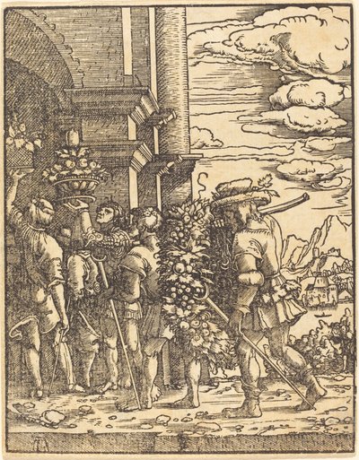 Josué e Calebe de Albrecht Altdorfer