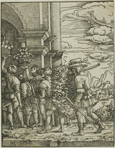 Josué e Calebe de Albrecht Altdorfer