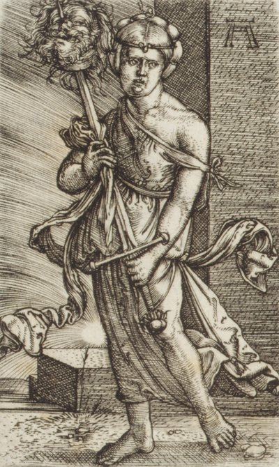 Judite com a Cabeça de Holofernes,.n.d. de Albrecht Altdorfer
