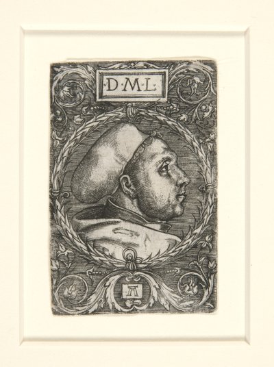 Martinho Lutero, 1521 de Albrecht Altdorfer