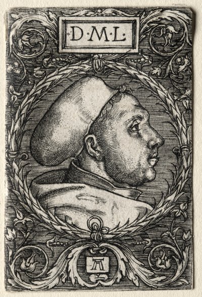 Martin Luther, ca. 1525 de Albrecht Altdorfer
