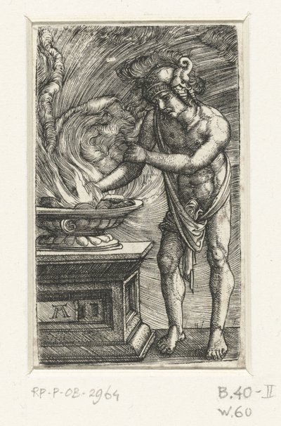 Mucius Scaevola de Albrecht Altdorfer