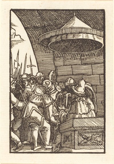Pilatos lavando as mãos de Albrecht Altdorfer