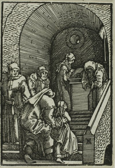 Apresentação da Virgem, de A Queda e Redenção do Homem de Albrecht Altdorfer