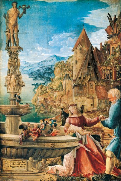 Descansar no voo para o Egipto de Albrecht Altdorfer