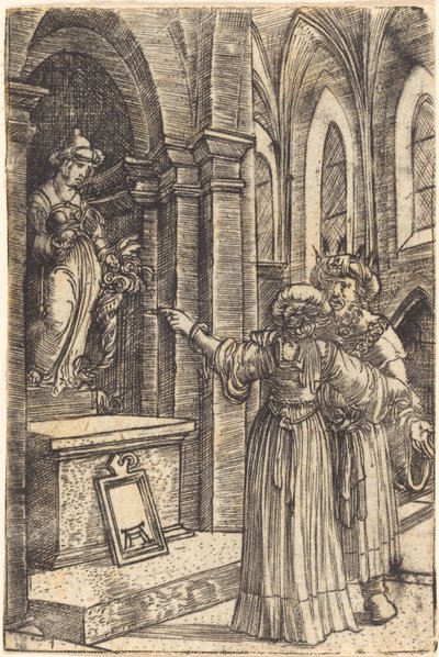 Salomão orando aos ídolos de Albrecht Altdorfer