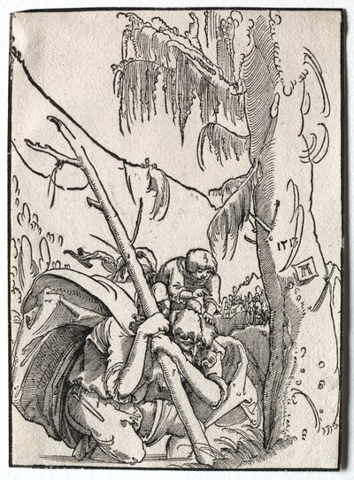 São Cristóvão, 1513. de Albrecht Altdorfer