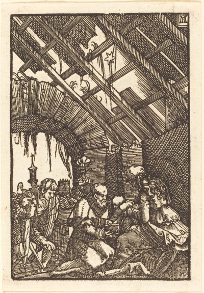 A adoração dos magos de Albrecht Altdorfer