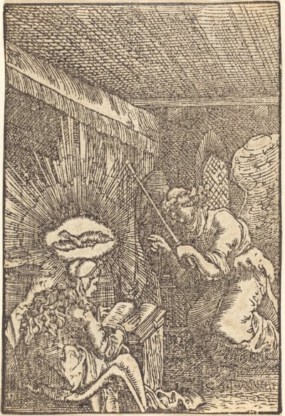 A Anunciação de Albrecht Altdorfer