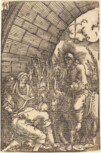 A entrada em Jerusalém de Albrecht Altdorfer