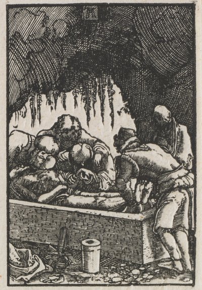 A Queda e Redenção do Homem: Sepultamento de Cristo de Albrecht Altdorfer