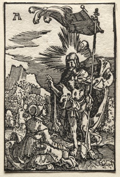 A Queda e Redenção do Homem: Cristo Aparecendo a Santa Maria Madalena de Albrecht Altdorfer