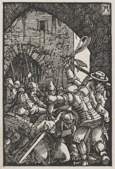 A queda e redenção do homem: Cristo carregando a cruz, c. 1515 de Albrecht Altdorfer