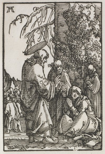 A Queda e a Redenção do Homem: Cristo Despedindo-se de Sua Mãe antes da Paixão de Albrecht Altdorfer