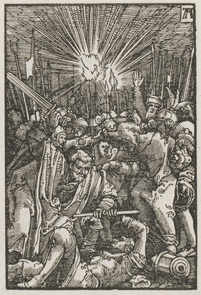 A Queda e Redenção do Homem: Cristo levado cativo de Albrecht Altdorfer