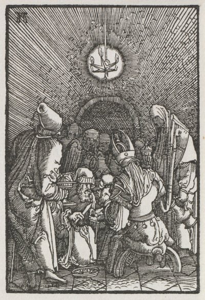 A queda e redenção do homem: a circuncisão, c. 1515 de Albrecht Altdorfer