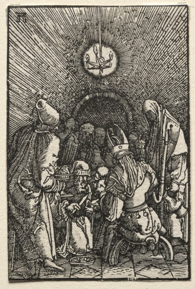 A Queda e Redenção do Homem: A Circuncisão, c. 1515 de Albrecht Altdorfer